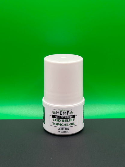 CBD Relief Topical Oil - 3000MG